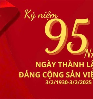 Hôm nay (3/2), kỷ niệm 95 năm Ngày thành lập Đảng Cộng sản Việt Nam